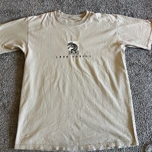Lake Powell Graphic T-Shirt Kokopelli Embroidered Short‎ Sleeve Top